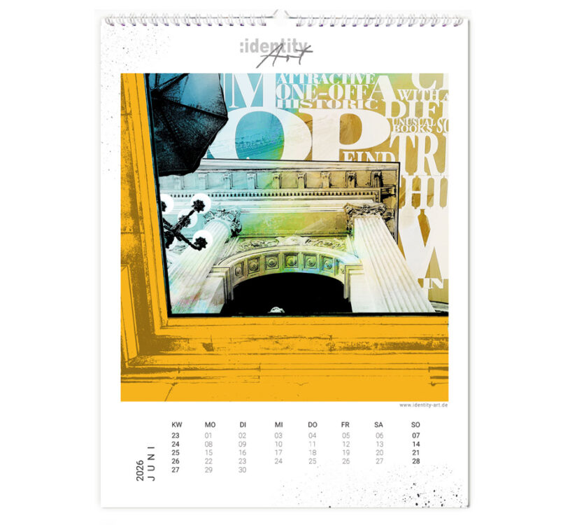 Der Kunstkalender von Frankfurt im Jahr 2026 - der Juni