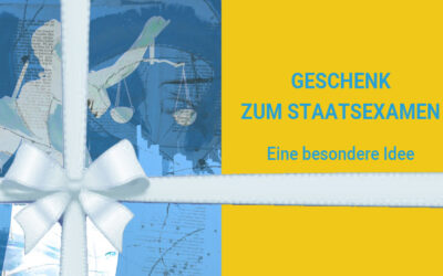 Geschenk zum Staatsexamen – eine besondere Idee für Jurastudent:innen